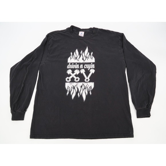 Delta Other - Vintage Drivin N Cryin 1985-2000 15TH Anniversary Tour Long Sleeve Shirt‎ Large